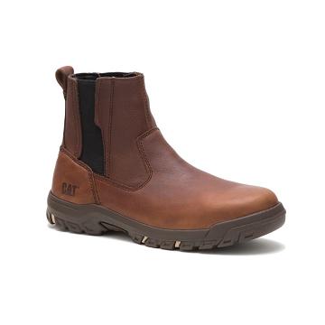 Caterpillar Abbey Steel Kappe Arbeitsstiefel Damen Kaffee | AT2790OR