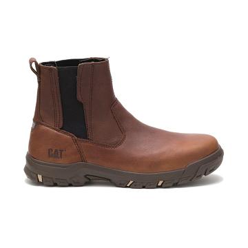 Caterpillar Abbey Steel Kappe Arbeitsstiefel Damen Kaffee | AT2823WY