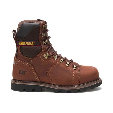 Caterpillar Alaska 2.0 8" Wasserdichte Thinsulate™ Steel Kappe Wasserfeste Stiefel Herren Kaffee | AT2478RW