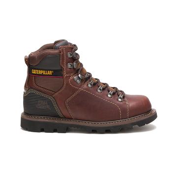 Caterpillar Alaska 2.0 Sicherheitsstiefel Herren Braun | AT2368PQ