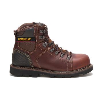 Caterpillar Alaska 2.0 Steel Kappe Sicherheitsstiefel Herren Braun | AT2413JJ