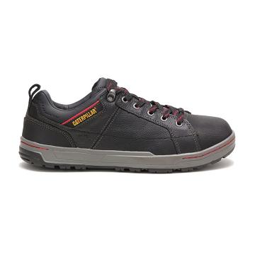 Caterpillar Brode Steel Kappe Wanderschuhe Herren Schwarz | AT2703UT