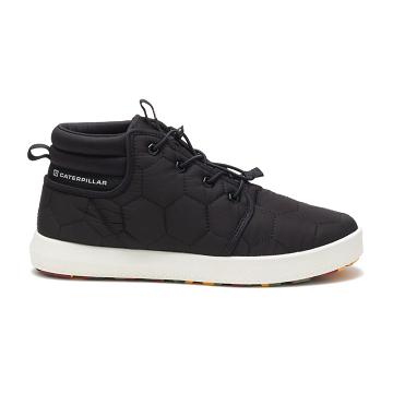 Caterpillar CODE Scout Mid Sneakers Herren Schwarz | AT2645SO