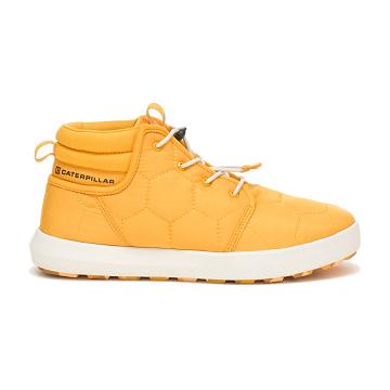 Caterpillar CODE Scout Mid Sneakers Herren Gelb | AT2647PQ