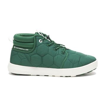 Caterpillar CODE Scout Mid Sneakers Herren Grün | AT2648OR