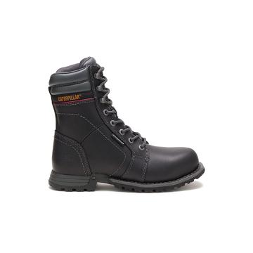 Caterpillar Echo Wasserdichte Steel Kappe Wasserfeste Stiefel Damen Schwarz | AT2803CE