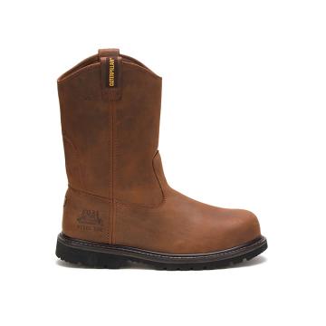 Caterpillar Edgework Steel Kappe Arbeitsstiefel Herren Braun | AT2439JJ