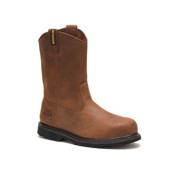 Caterpillar Edgework Steel Kappe Arbeitsstiefel Herren Braun | AT2534MA