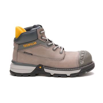 Caterpillar Excavator Superlite Wasserdichte Carbon Composite Kappe Wasserfeste Stiefel Damen Khaki | AT2816OR