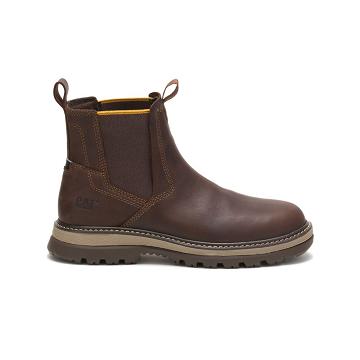 Caterpillar Fairbanks Chelsea Arbeitsstiefel Herren Kaffee | AT2456MA