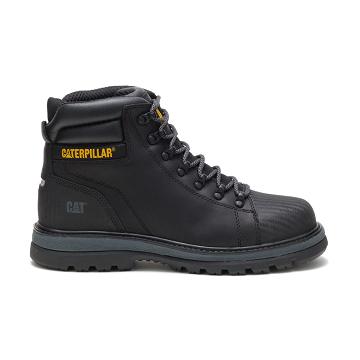 Caterpillar Foxfield Steel Kappe Sicherheitsstiefel Herren Schwarz | AT2408CE