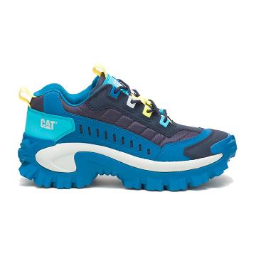 Caterpillar Intruder Sneakers Damen Blau | AT2892RW