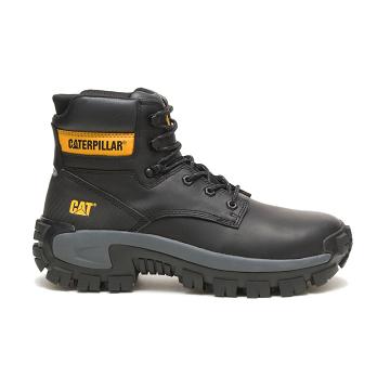 Caterpillar Invader Hi Steel Kappe Sicherheitsstiefel Herren Schwarz | AT2417DN