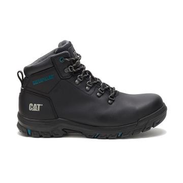 Caterpillar Mae Steel Kappe Wasserdichte Arbeitsstiefel Damen Schwarz | AT2841AP