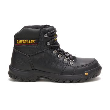 Caterpillar Outline Steel Kappe Sicherheitsstiefel Herren Schwarz | AT2398YU