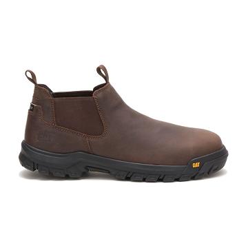 Caterpillar Outline Steel Kappe Wanderschuhe Herren Braun | AT2715DN