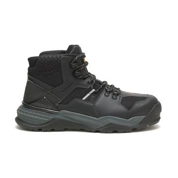 Caterpillar Provoke Mid Wasserdichte Alloy Kappe Arbeitsstiefel Herren Grau | AT2615VD