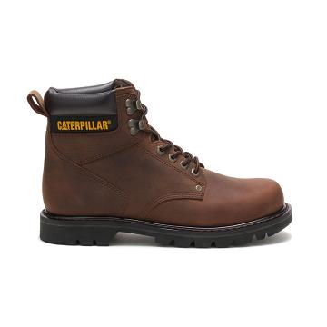 Caterpillar Second Shift Sicherheitsstiefel Herren Kaffee | AT2370IS