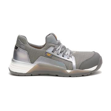 Caterpillar Sprint Textil Alloy Kappe Arbeitsschuhe Damen Silber | AT2936TV