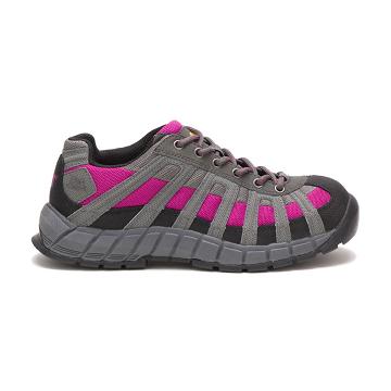 Caterpillar Switch Steel Kappe Wanderschuhe Damen Rosa | AT2923MA