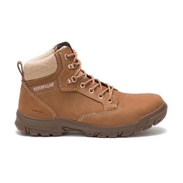 Caterpillar Tess Steel Kappe Arbeitsstiefel Damen Braun | AT2831ZG
